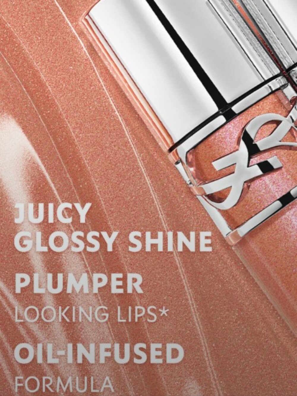 Yves Saint Laurent-Plumping Lip Oil-Gloss (#5 California Sunshine🤎) - Picture 3 of 3